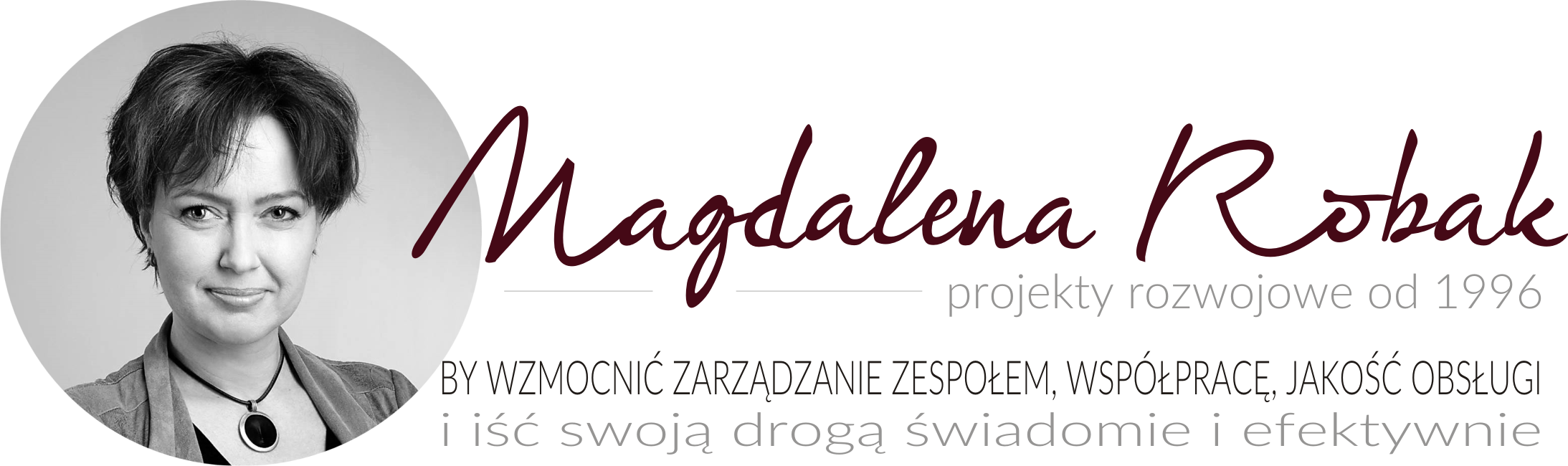 Logo Magdalena Robak ZAI