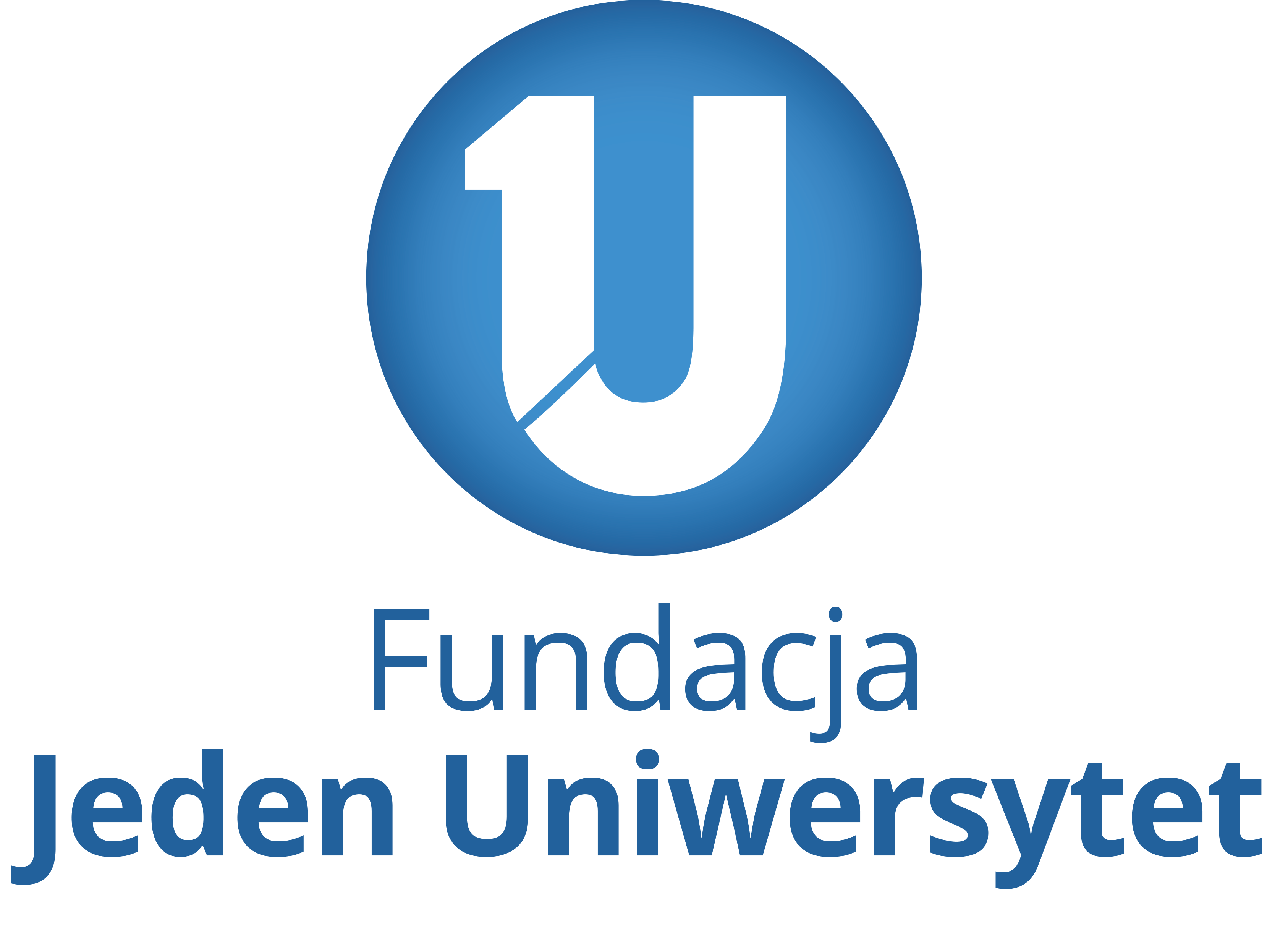 Logo FUNDACJA NA RZECZ INTEGRACJI ŚRODOWISKA AKADEMICKIEGO &quot;JEDEN UNIWERSYTET&quot;