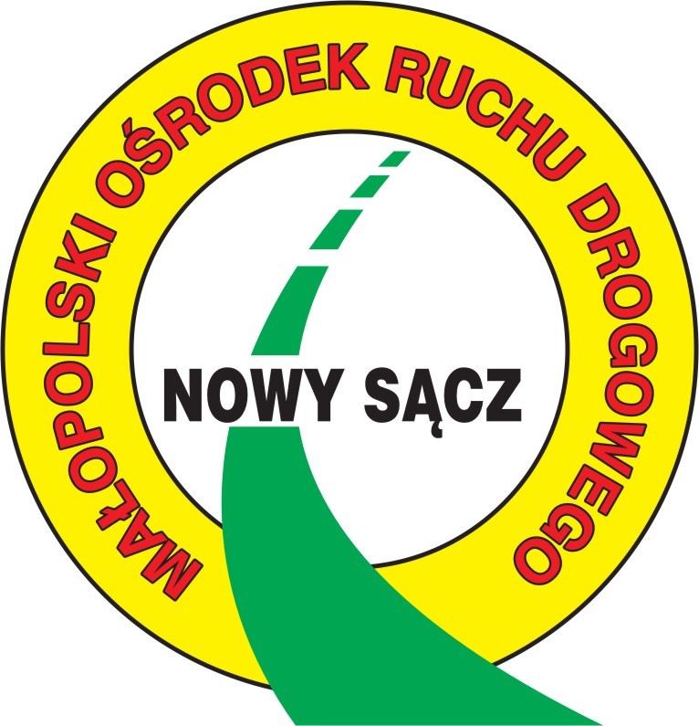 Logo Małopolski Ośrodek Ruchu Drogowego w Nowym Sączu