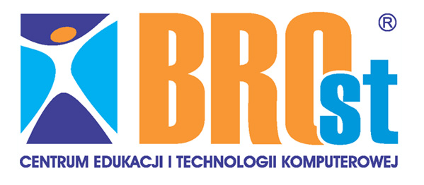 Logo BROst Centrum Edukacji i Technologii Komputerowej Beata Ostrowska, Robert Ostrowski