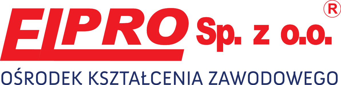 Logo OŚRODEK KSZTAŁCENIA ZAWODOWEGO &quot;ELPRO&quot; SPÓŁKA Z OGRANICZONĄ ODPOWIEDZIALNOŚCIĄ