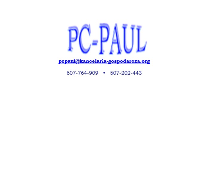 Logo PC-PAUL Paweł Szymkowiak