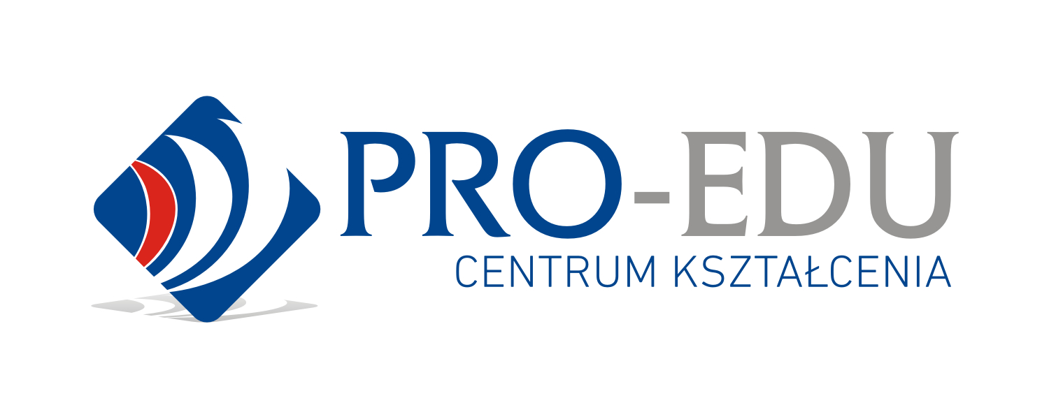 Logo "PRO-EDU SPÓŁKA JAWNA D.KARMAZYN, R.KROKOCKI"