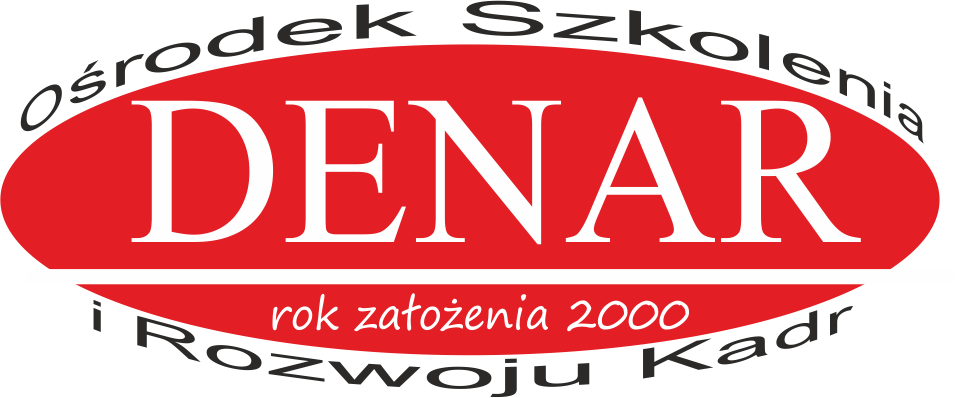 Logo Ośrodek Szkolenia i Rozwoju Kadr &quot;DENAR&quot; Dorota Wierzgała