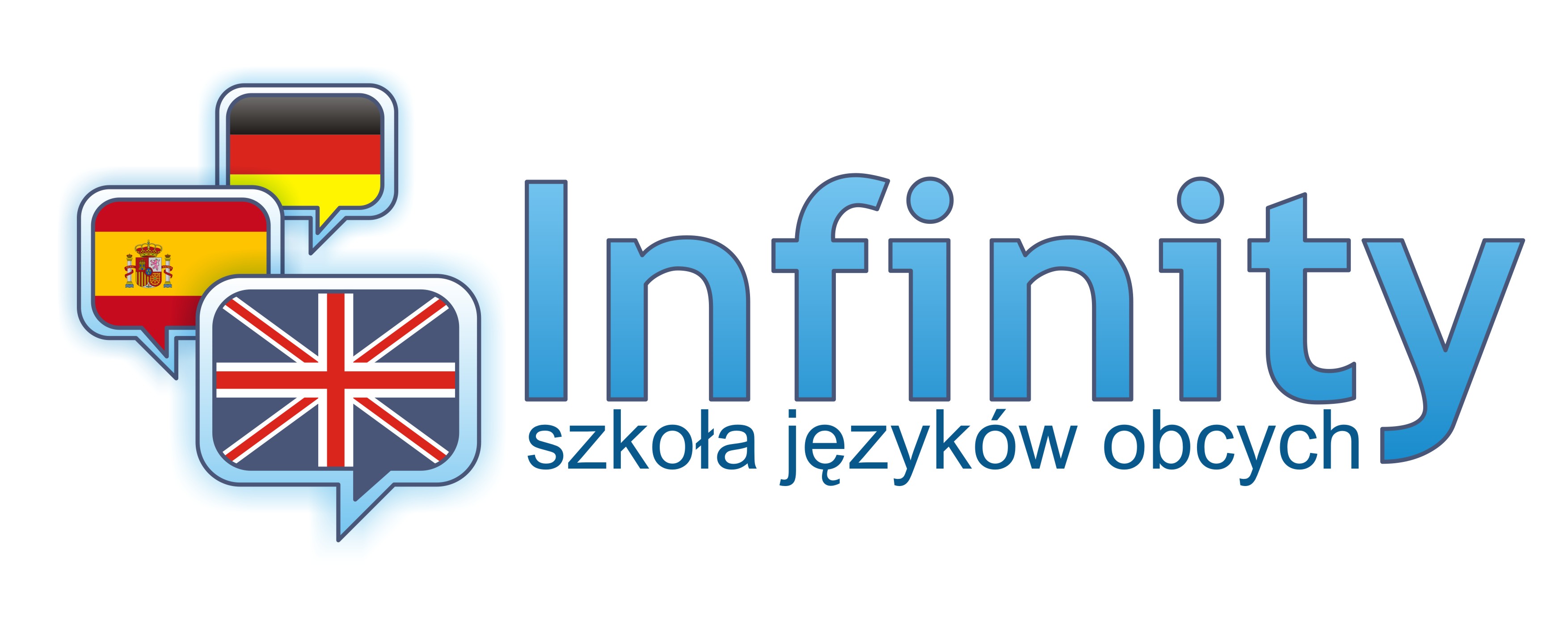 Logo Szkoła Języków Obcych Infinity Andrzej Kowalski