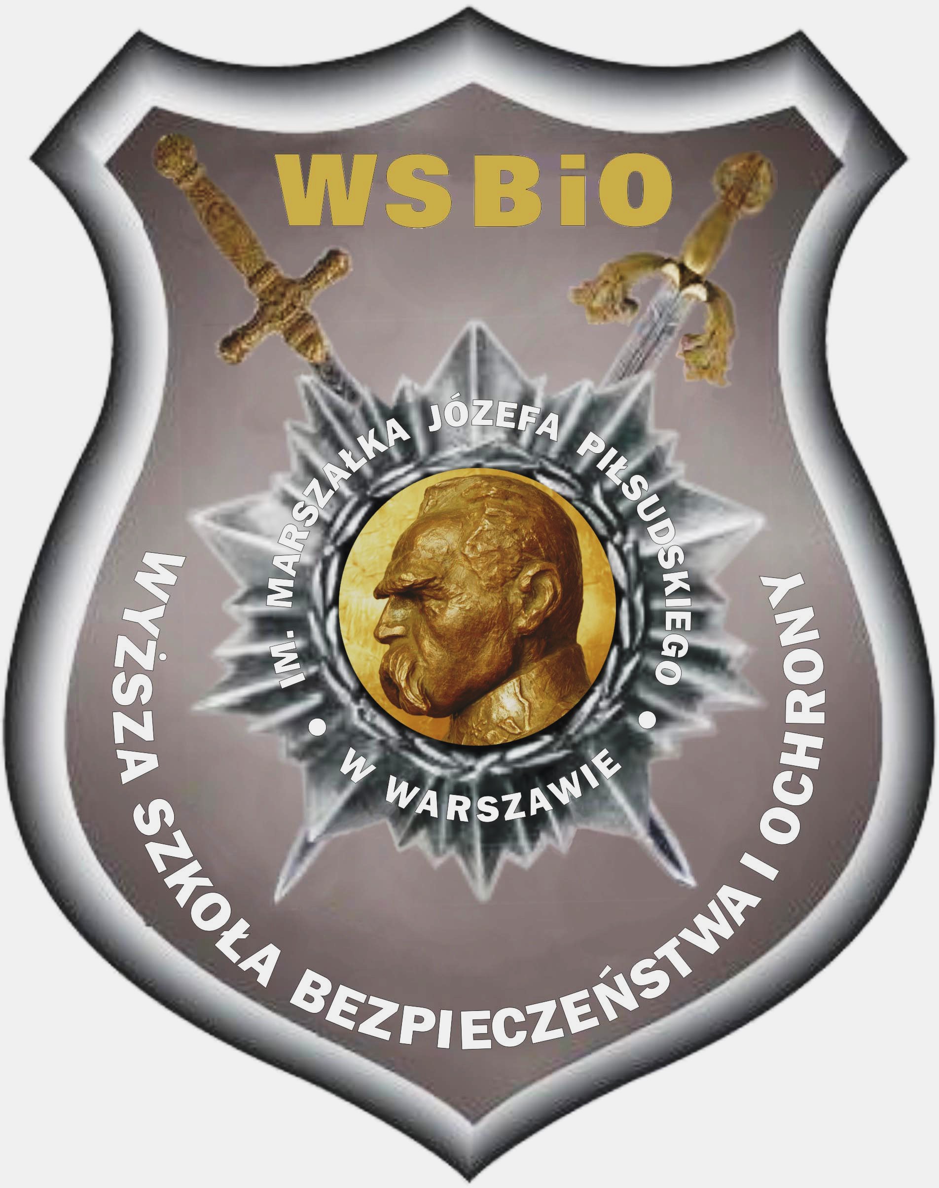 Logo Wyższa Szkoła Bezpieczeństwa i Ochrony im. Marszałka Józefa Piłsudskiego z siedzibą w Warszawie