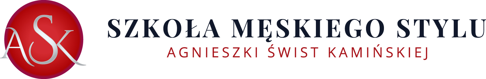 Logo Szkoła Męskiego stylu Agnieszka Świst-Kamińska