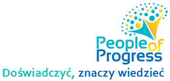 Logo PEOPLE OF PROGRESS - JOLANTA SŁAWIŃSKA