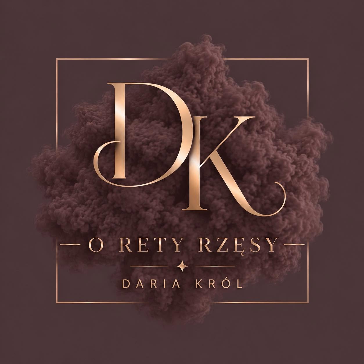 Logo O RETY RZĘSY DARIA KRÓL