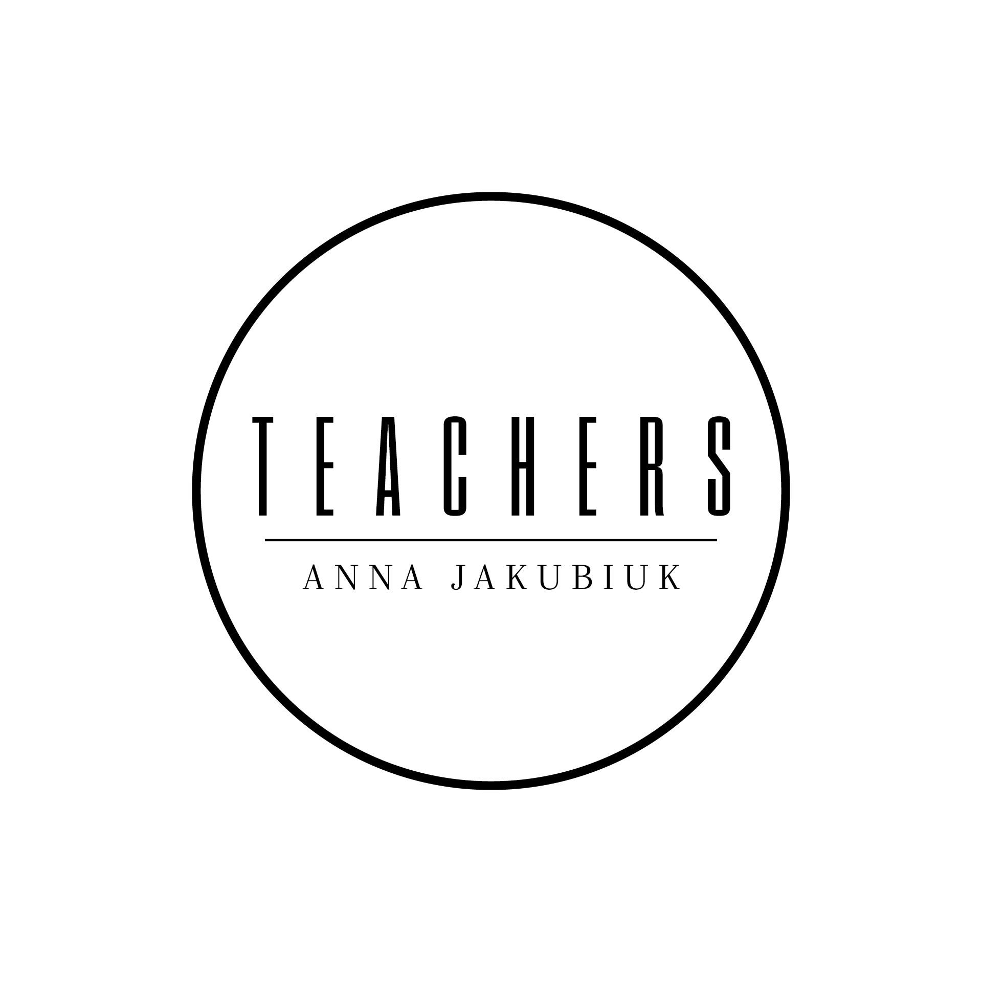 Logo TEACHERS Nauka Języków Obcych Anna Jakubiuk