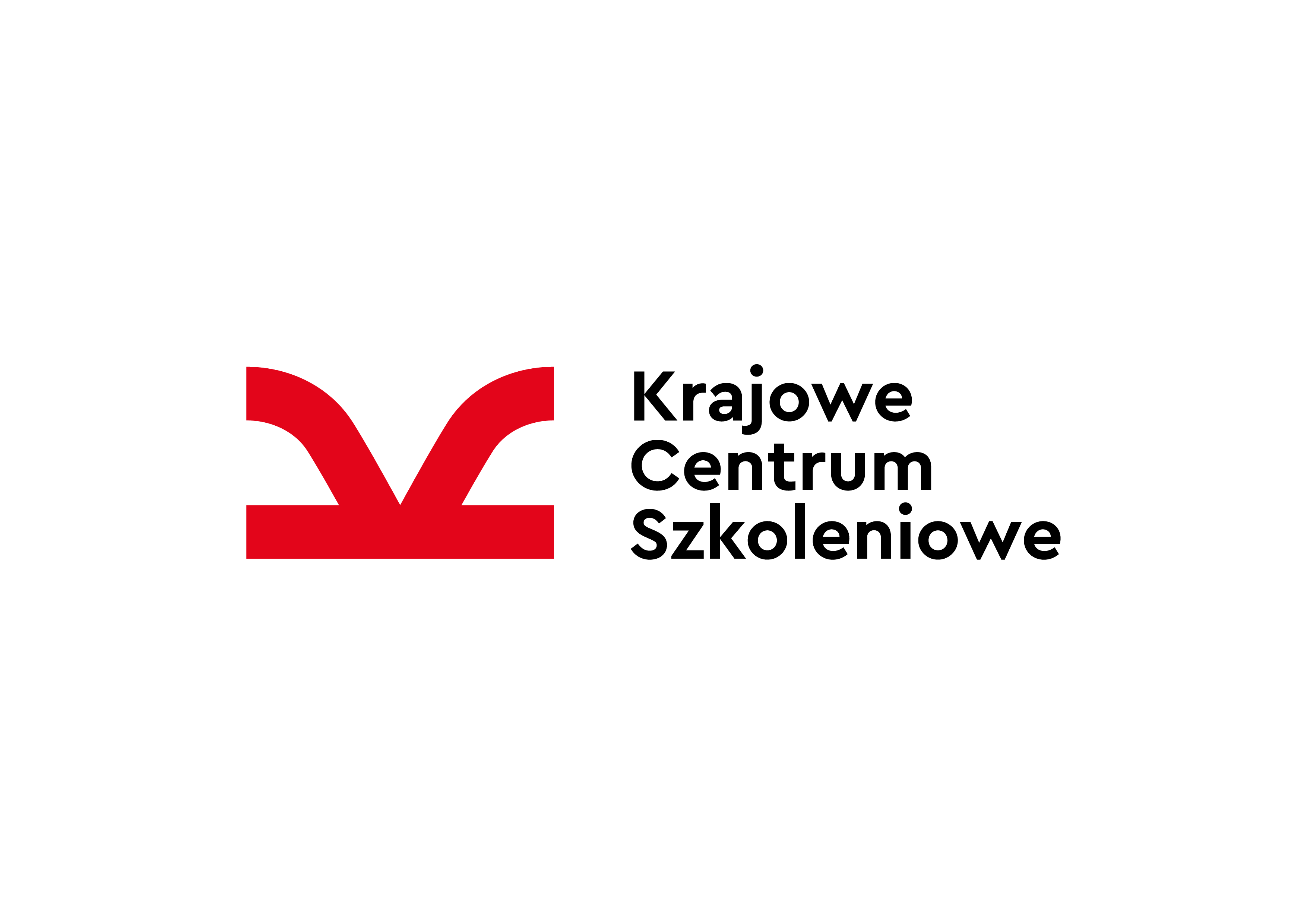 Logo KRAJOWE CENTRUM SZKOLENIOWE SPÓŁKA Z OGRANICZONĄ ODPOWIEDZIALNOŚCIĄ