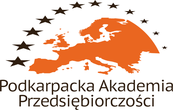 Logo Podkarpacka Akademia Przedsiębiorczości Katarzyna Podraza