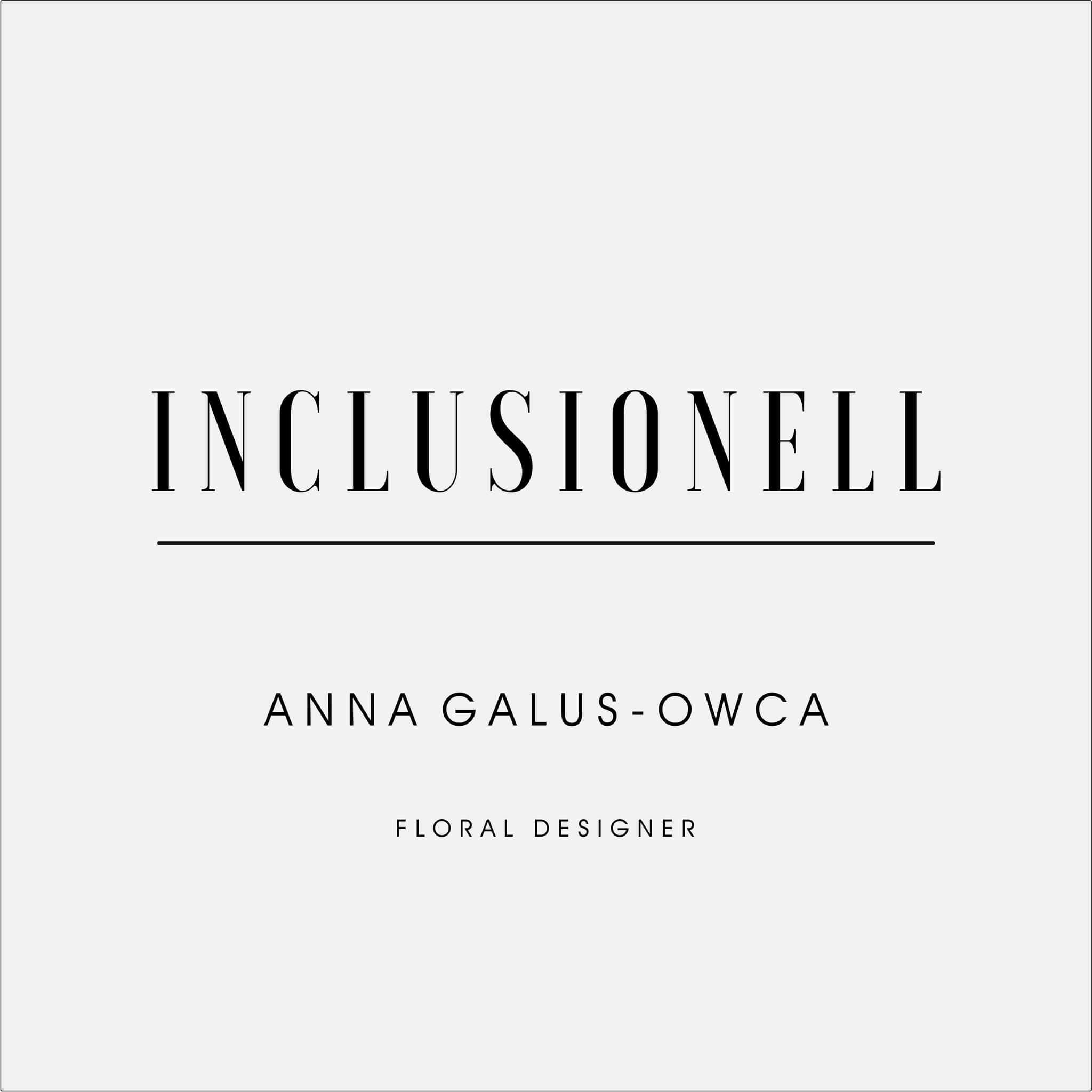 Logo Firma Handlowo -Usługowa inclusionell Anna Galus-Owca