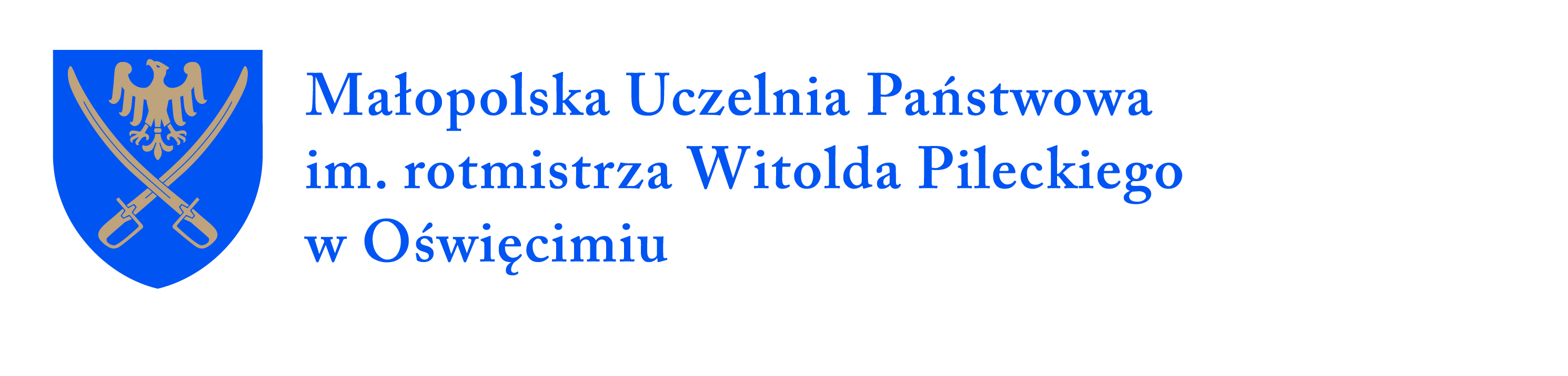 Logo Małopolska Uczelnia Państwowa im. rotmistrza Witolda Pileckiego w Oświęcimiu