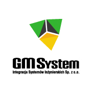 Logo "GM SYSTEM INTEGRACJA SYSTEMÓW INŻYNIERSKICH" SPÓŁKA Z OGRANICZONĄ ODPOWIEDZIALNOŚCIĄ