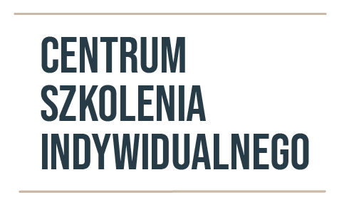 Logo CENTRUM SZKOLENIA INDYWIDUALNEGO SPÓŁKA Z OGRANICZONĄ ODPOWIEDZIALNOŚCIĄ