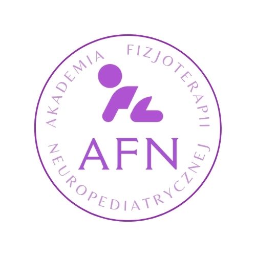 Logo AFN Akademia Fizjoterapii Neuropediatrycznej Olga Szymanowska; NEUROSTYK S.C. Olga Szymanowska, Tomasz Zawadzki