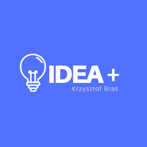 Logo IDEA+ Krzysztof Braś