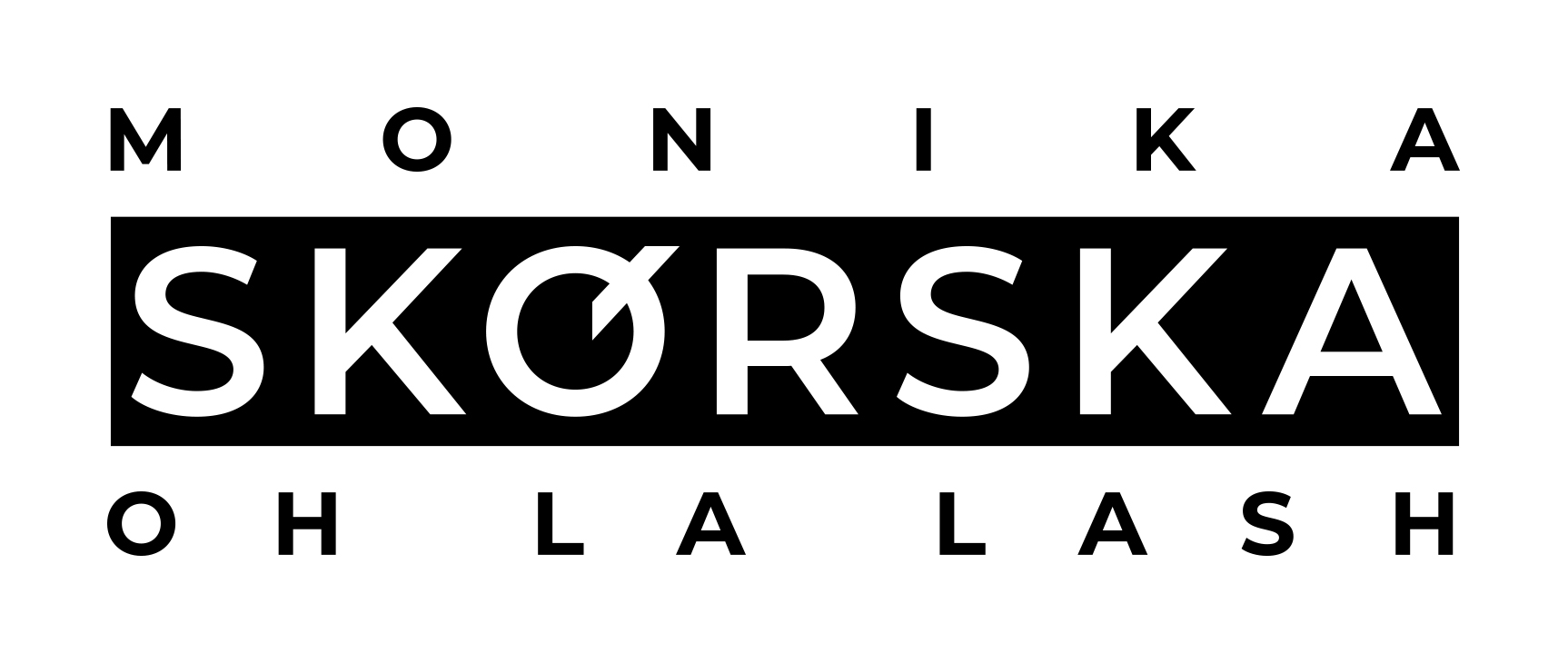Logo Oh la lash Monika Skórska
