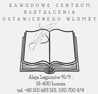 Logo ZAWODOWE CENTRUM KSZTAŁCENIA USTAWICZNEGO W ŁOMŻY