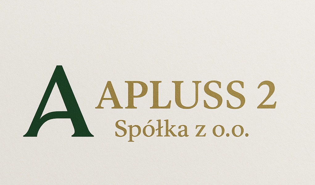Logo APLUSS 2 SPÓŁKA Z OGRANICZONĄ ODPOWIEDZIALNOŚCIĄ