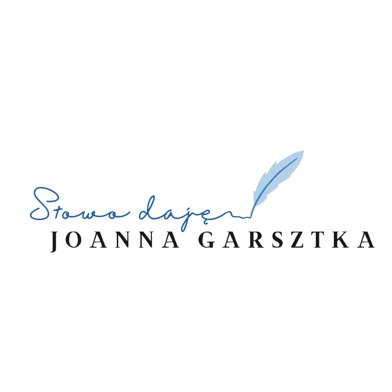 Logo Joanna Garsztka Słowo daję!