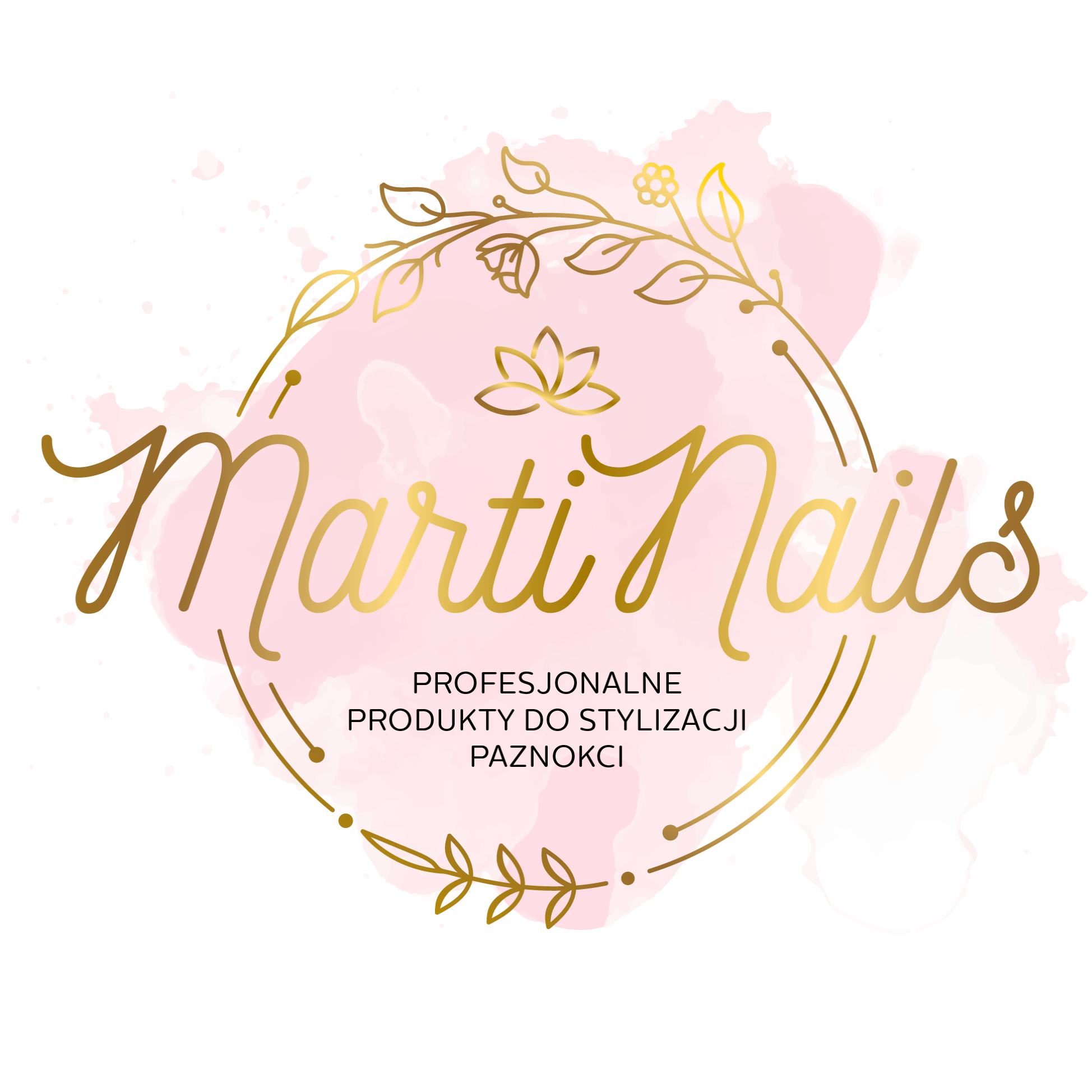 Logo MartiNails - profesjonalne produkty do stylizacji paznokci Marcin Babiński