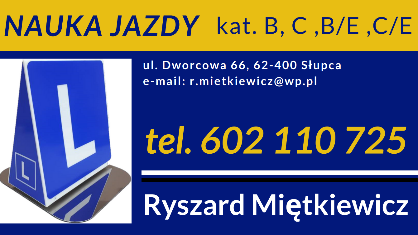 Logo Ryszard Miętkiewicz Ośrodek Szkolenia Kierowców