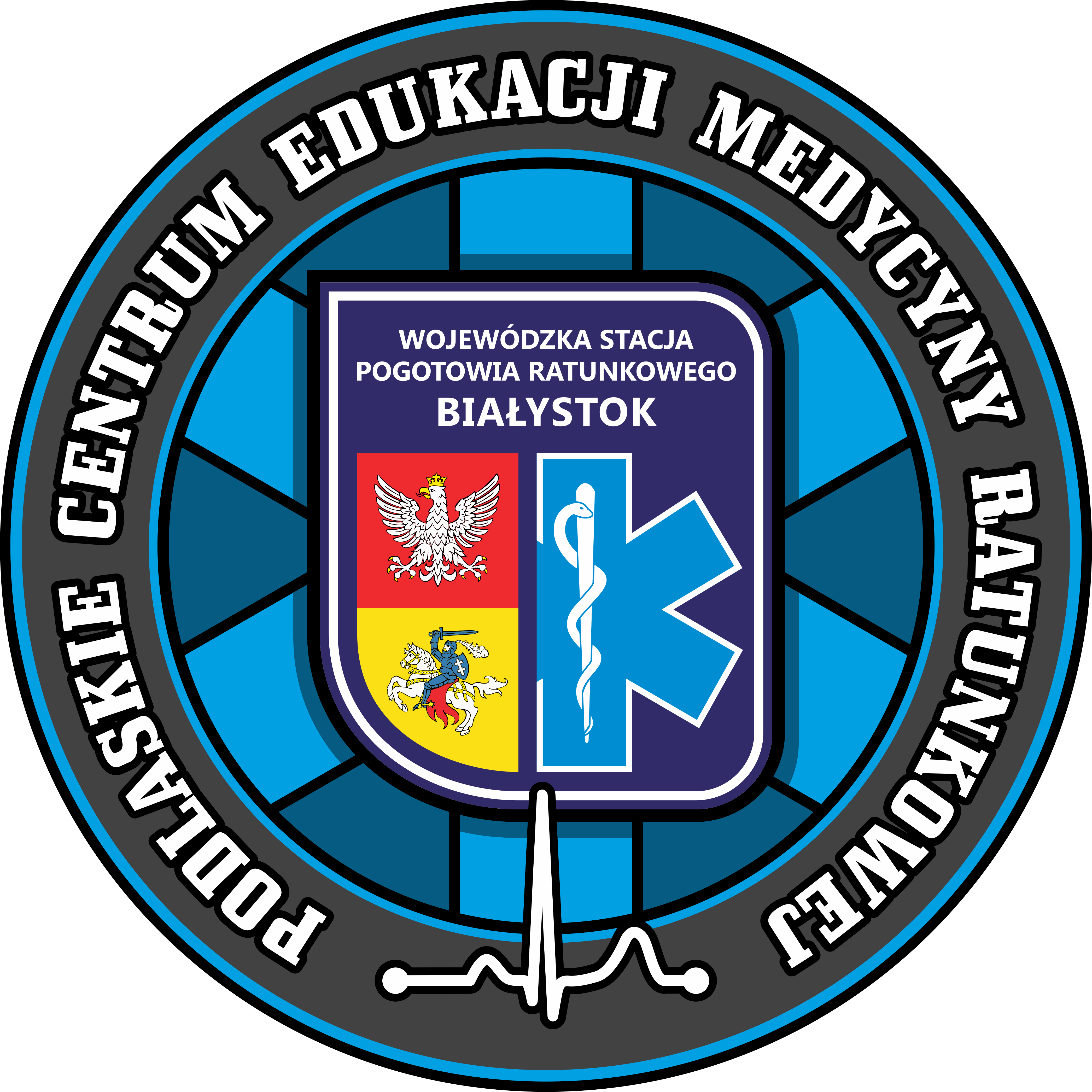 Logo SAMODZIELNY PUBLICZNY ZAKŁAD OPIEKI ZDROWOTNEJ WOJEWÓDZKA STACJA POGOTOWIA RATUNKOWEGO W BIAŁYMSTOKU