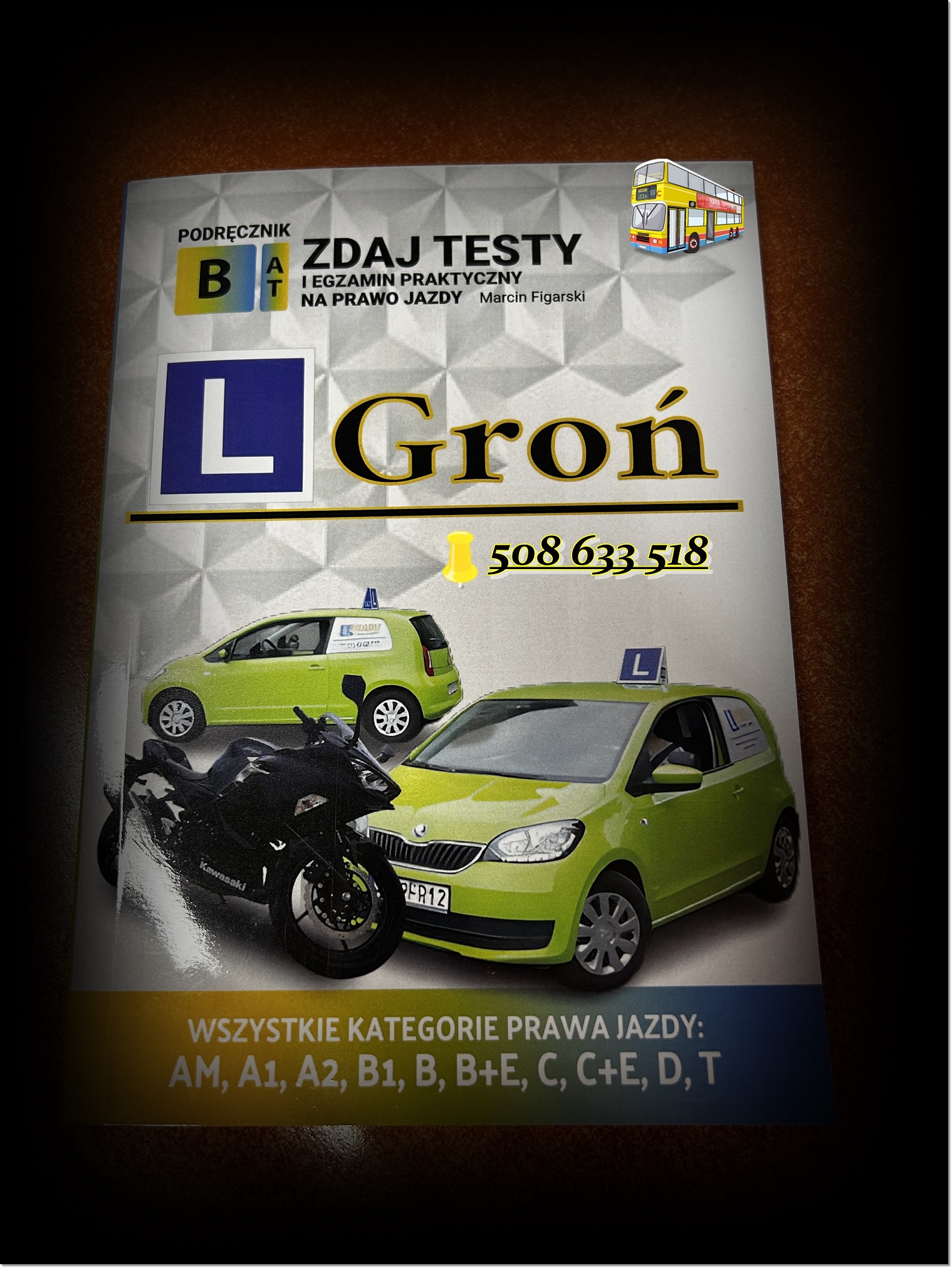 Logo FIRMA USŁUGOWA &quot;GROŃ&quot; ADRIAN GROŃ
