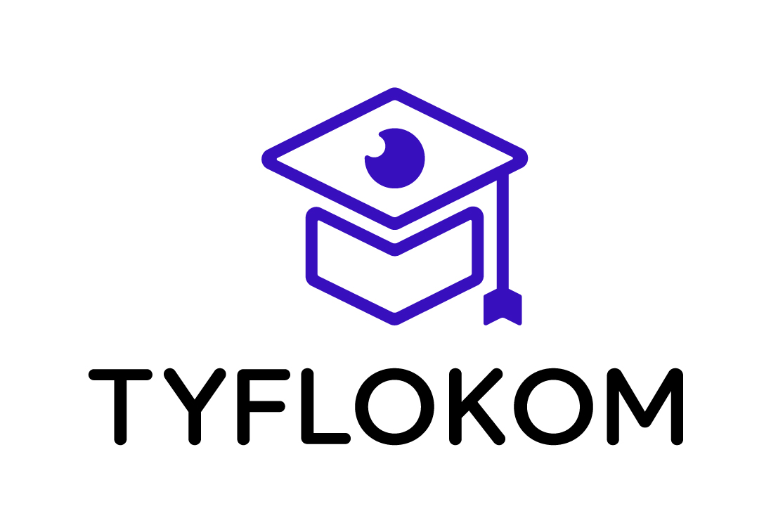 Logo Tyflokom Kamil Kowalczyk