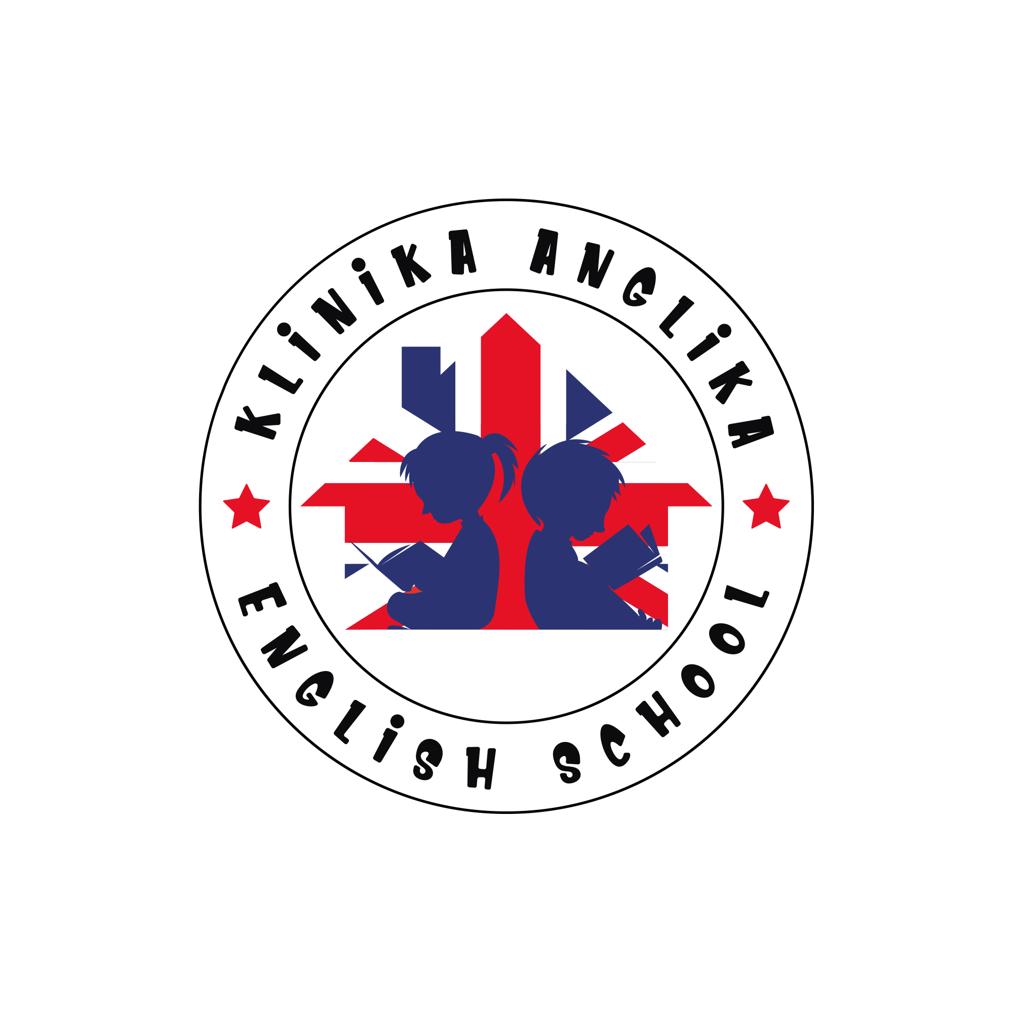 Logo Marta Okrzeja-Kopańska English school Klinika Anglika