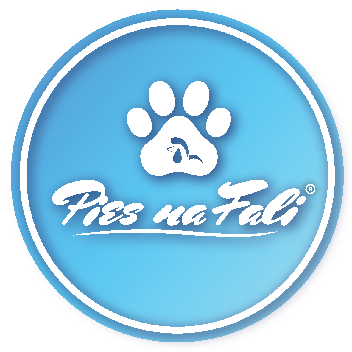 Logo Pies na Fali Sebastian Bęben