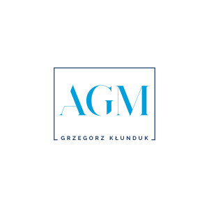 Logo USŁUGI AUDYTORSKIE I DORADCZE AGM GRZEGORZ KŁUNDUK