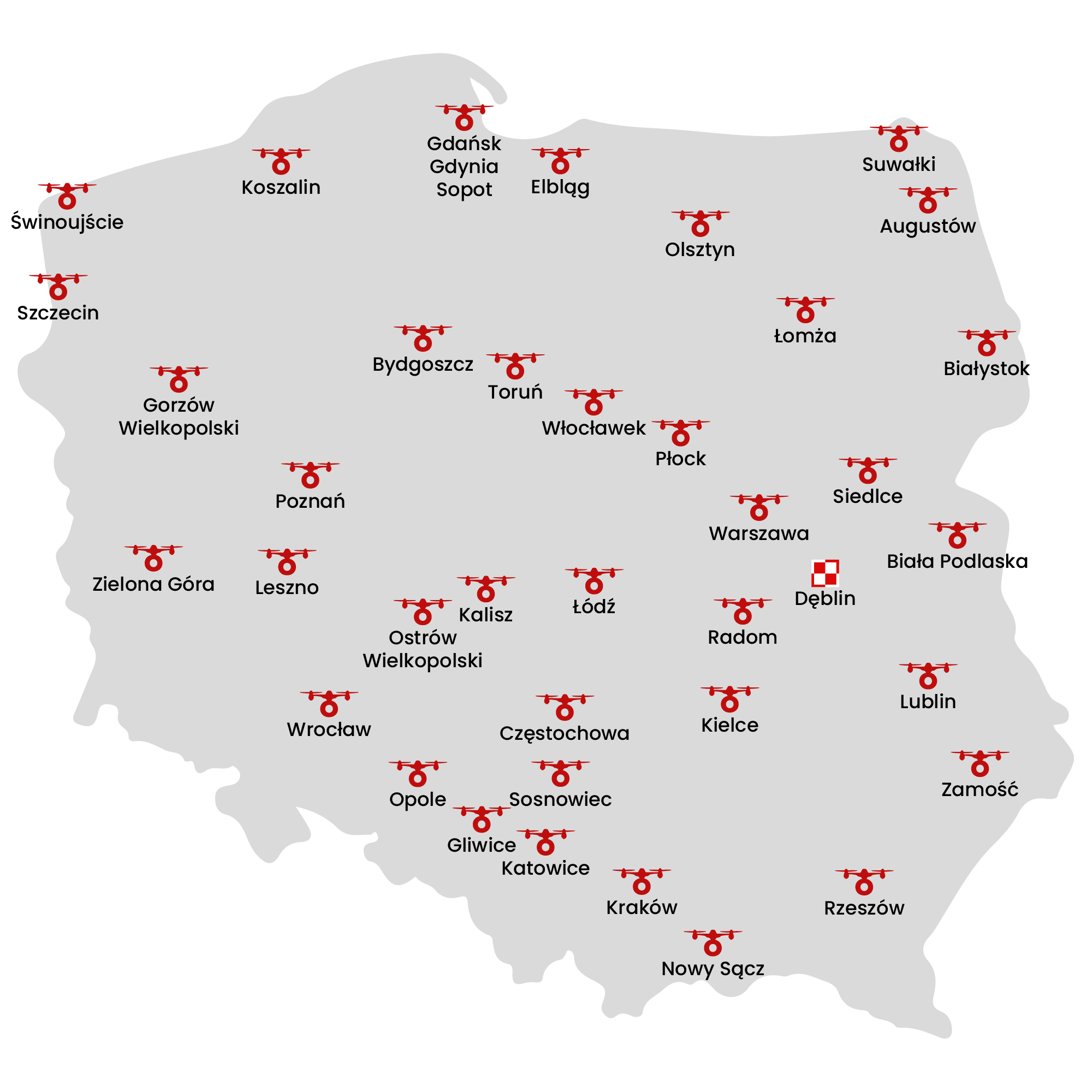 002 - EuroDRON - Gdzie szkolimy - mapa sieci partnerskiej.png