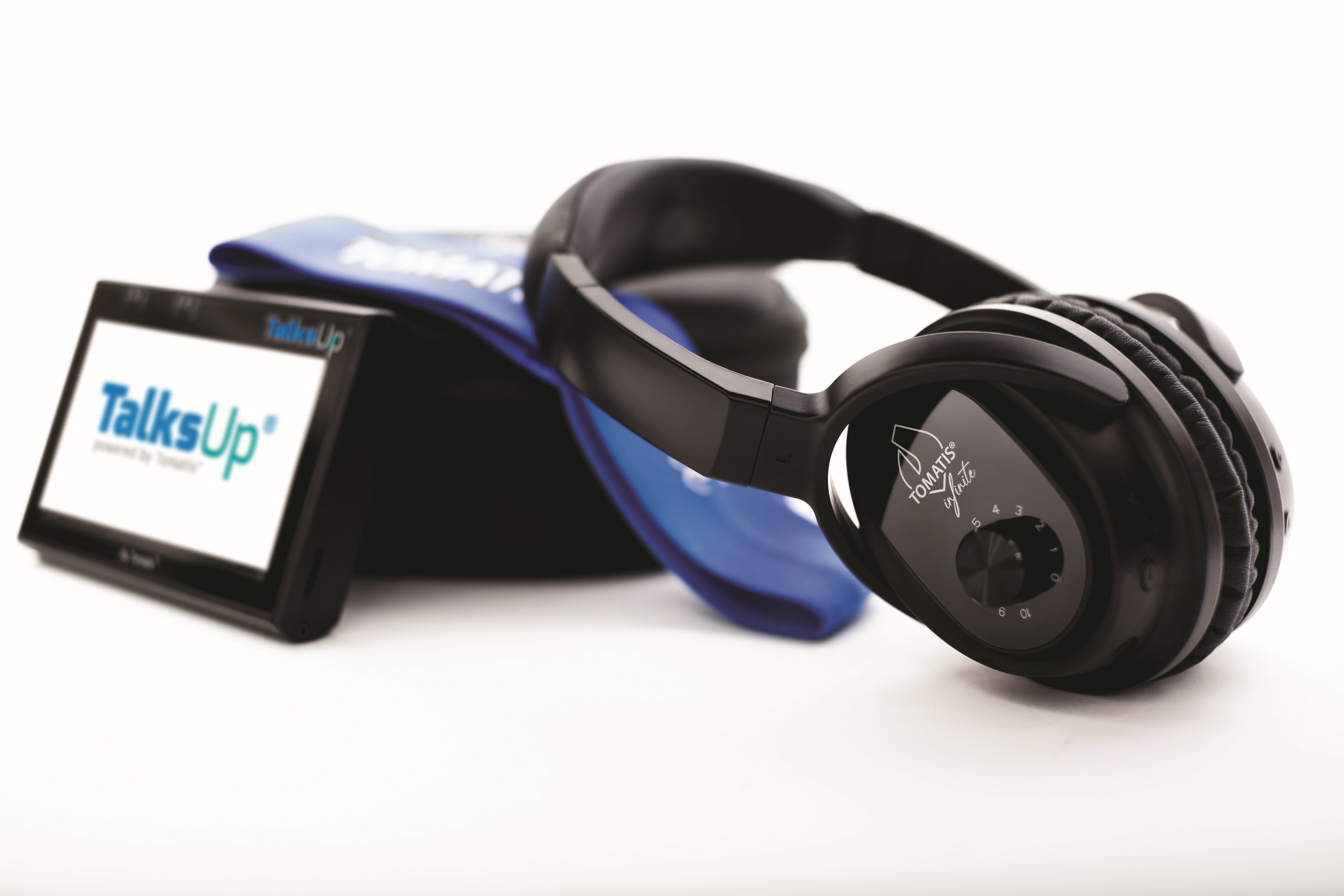 Zestaw do treningu słuchowego Metodą Tomatisa® - urządzenie TalksUp® i słuchawki Infinite.jpg