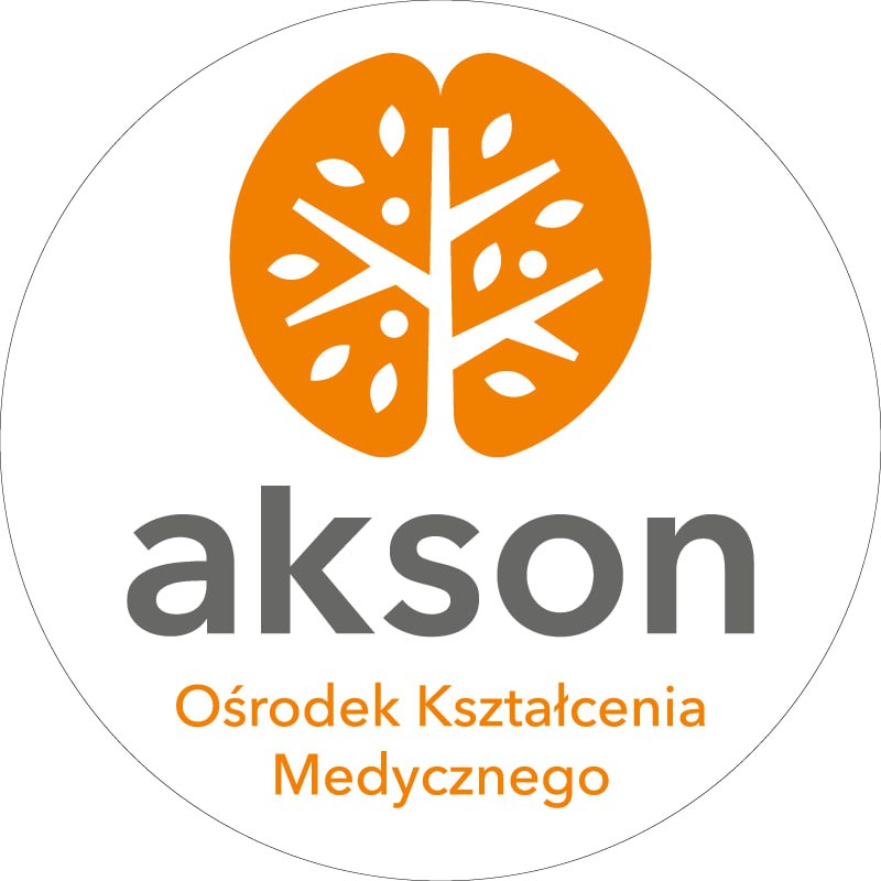 Logo AKSON OŚRODEK KSZTAŁCENIA MEDYCZNEGO SPÓŁKA Z OGRANICZONĄ ODPOWIEDZIALNOŚCIĄ