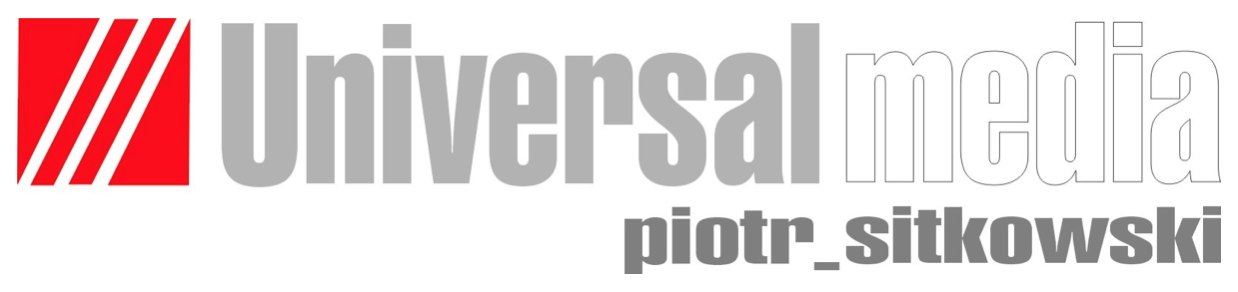 Logo PIOTR SITKOWSKI UNIVERSAL MEDIA