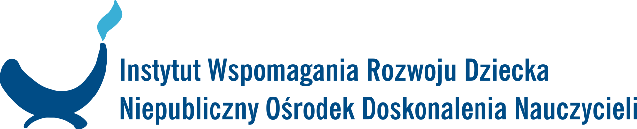 Logo INSTYTUT WSPOMAGANIA ROZWOJU DZIECKA NIEPUBLICZNY OŚRODEK DOSKONALENIA NAUCZYCIELI