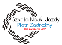 Logo SZKOŁA NAUKI JAZDY PIOTR ZADROŻNY