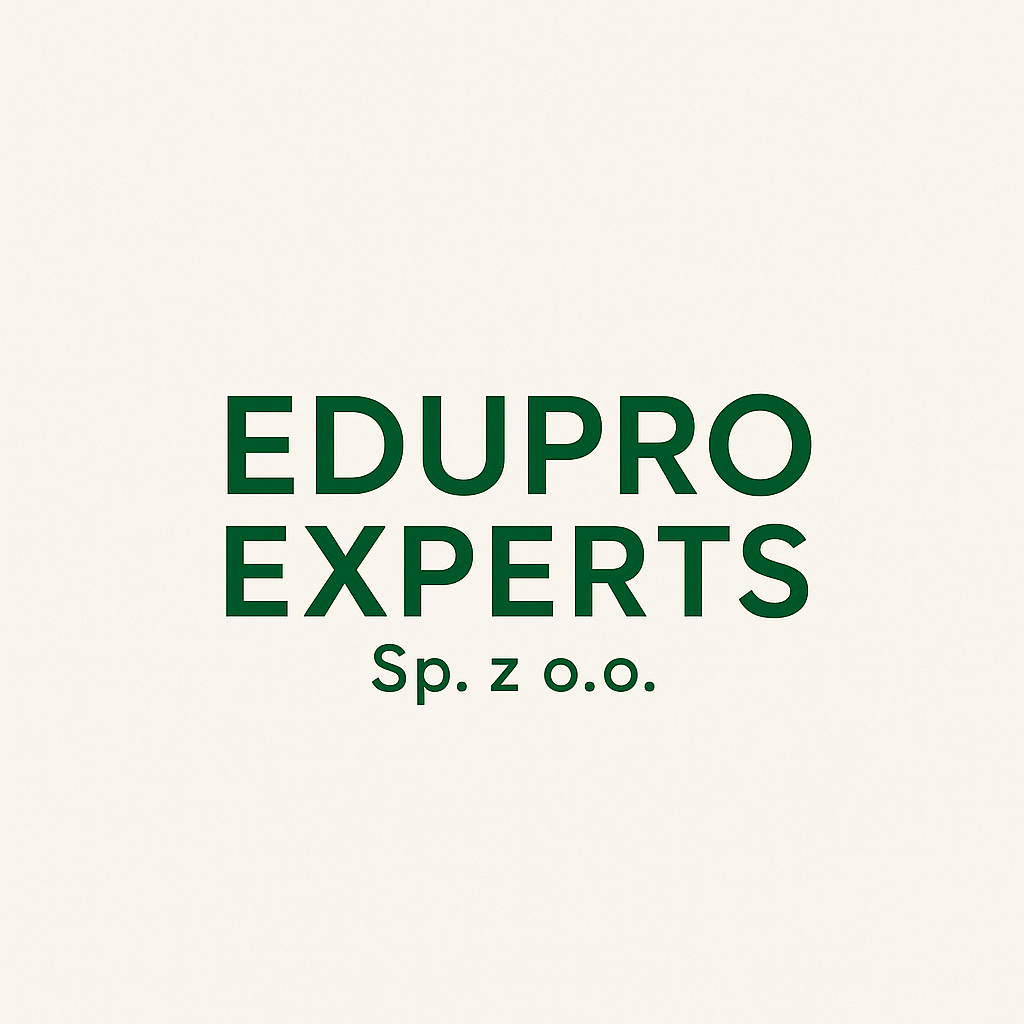 Logo EDUPRO EXPERTS SPÓŁKA Z OGRANICZONĄ ODPOWIEDZIALNOŚCIĄ