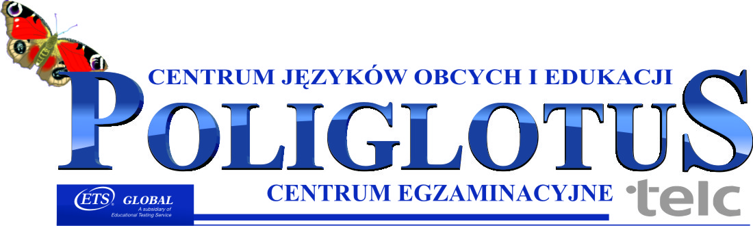 Logo Centrum Języków Obcych i Edukacji POLIGLOTUS Tomasz Górski