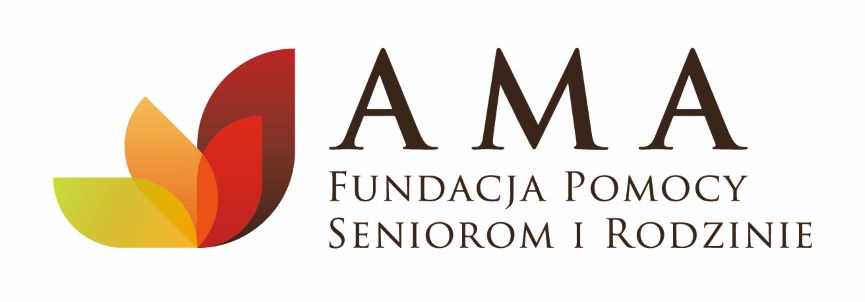 Logo FUNDACJA POMOCY SENIOROM I RODZINIE AMA