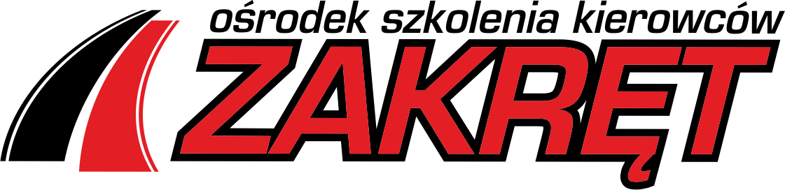 Logo Ośrodek Szkolenia Kierowców "ZAKRĘT" Maksymilian Goszczycki