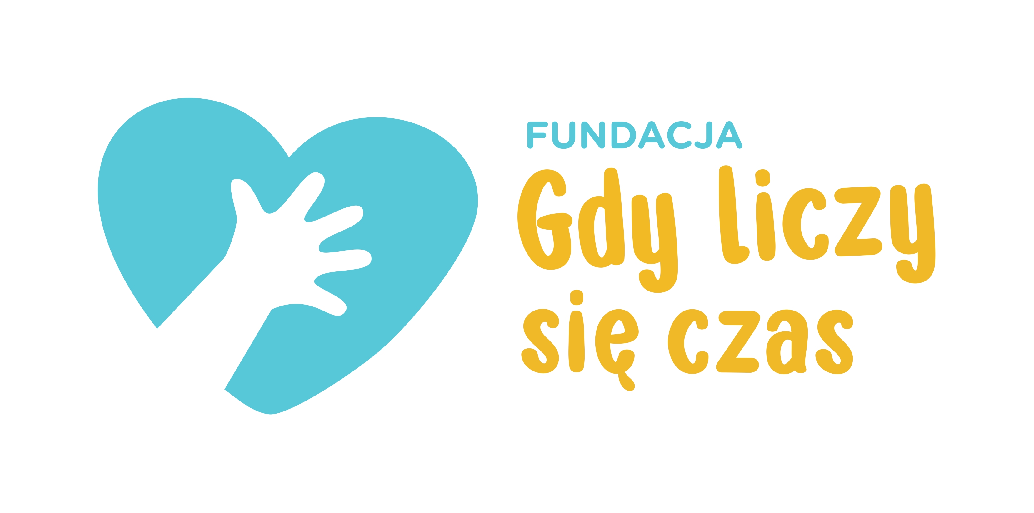 Logo FUNDACJA "GDY LICZY SIĘ CZAS"