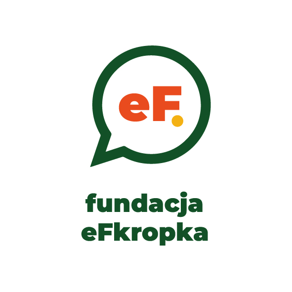 Logo FUNDACJA EF KROPKA
