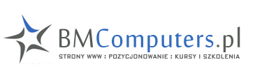 Logo BM COMPUTERS - Bartosz Miodek