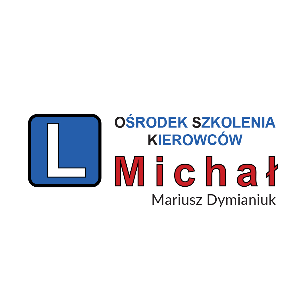 Logo MARIUSZ DYMIANIUK OŚRODEK SZKOLENIA KIEROWCÓW "MICHAŁ"