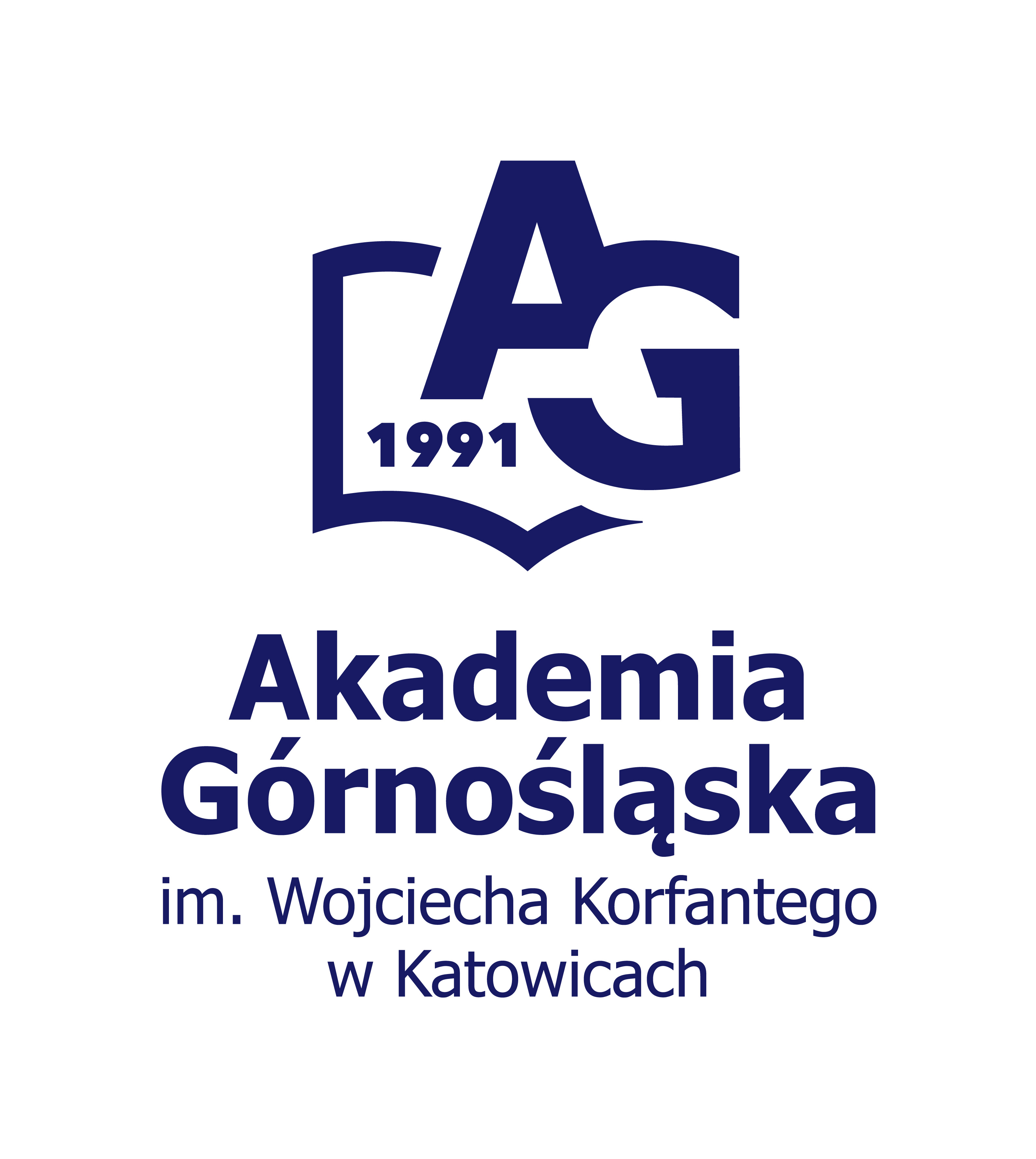 Logo Akademia Górnośląska im. Wojciecha Korfantego w Katowicach