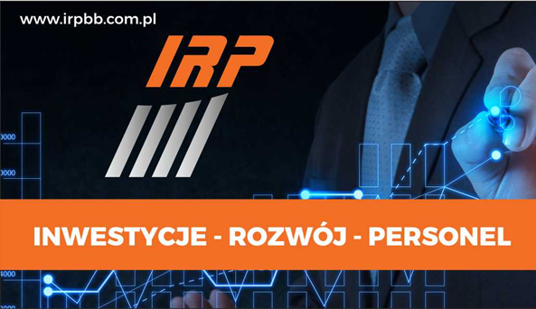 Logo IRP INWESTYCJE - ROZWÓJ - PERSONEL SPÓŁKA Z OGRANICZONĄ ODPOWIEDZIALNOŚCIĄ